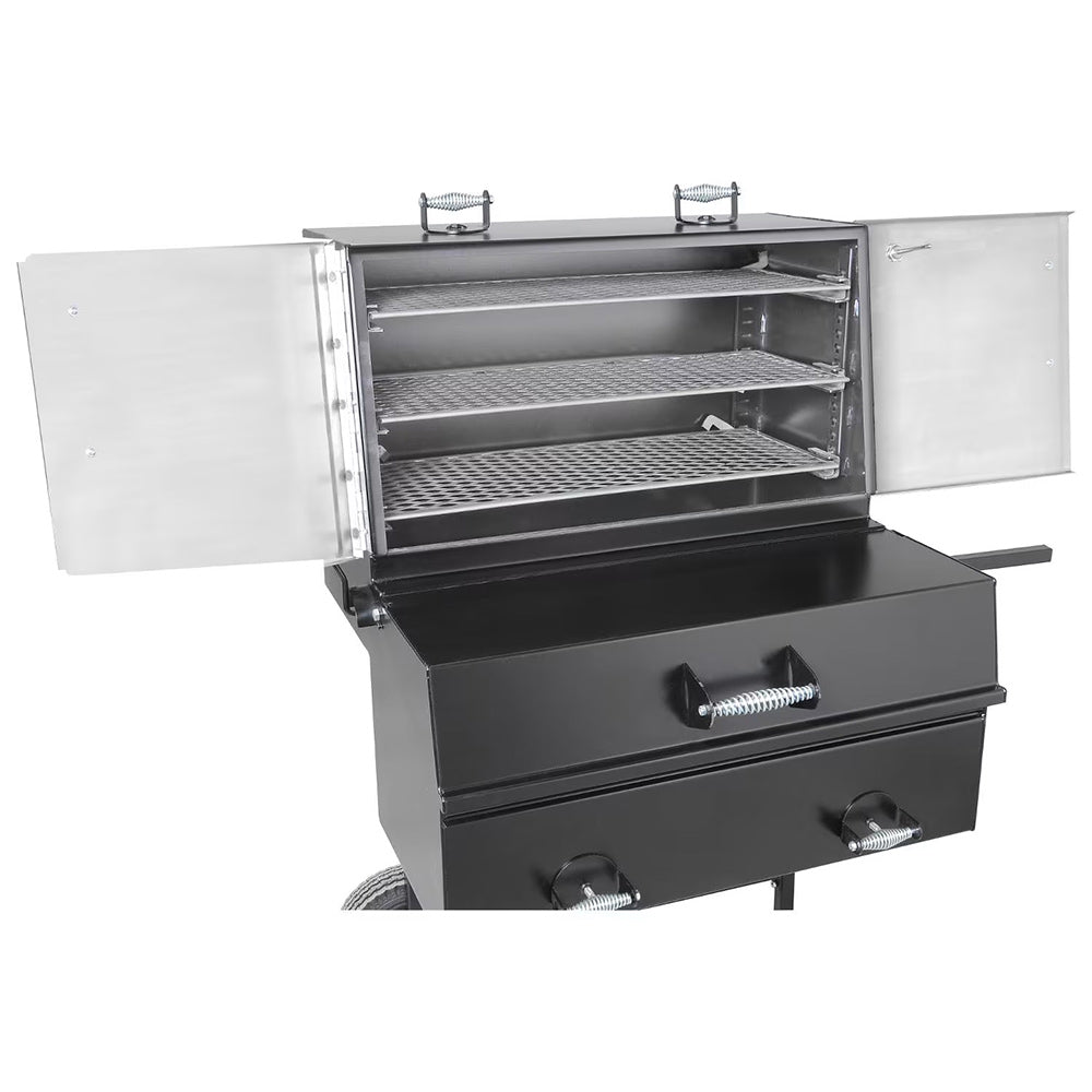 The Good-One The Heritage Oven Generation III Natural Wood Smoker and Grill, Freestanding