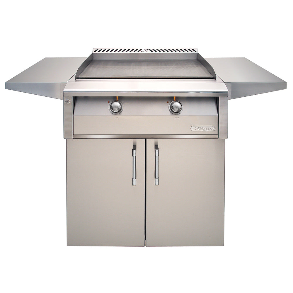 Alfresco 30-Inch Dual-Zone Freestanding Griddle