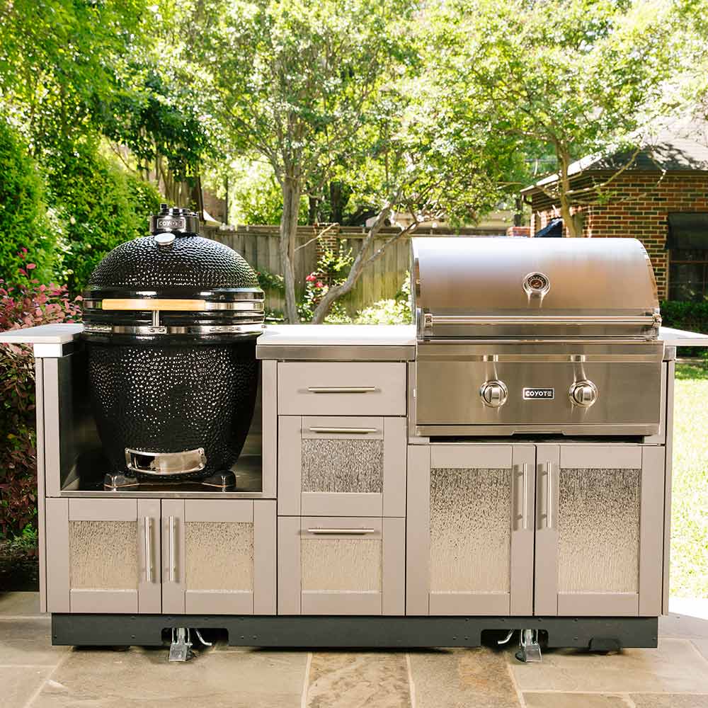 Coyote Built-In Ceramic Asado Smoker