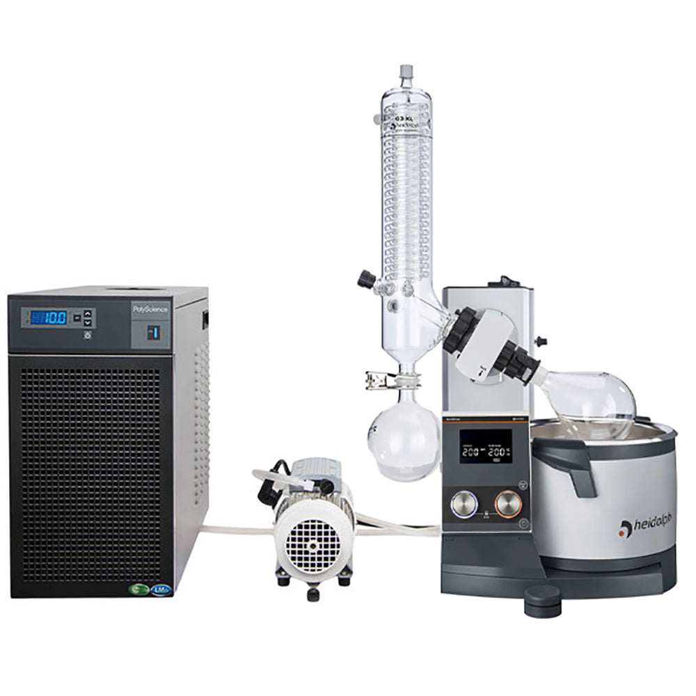 Hei Vap PolyScience Hei-Vap Core Rotary Vacuum Evaporator, 120V/60Hz Heidolph Hei-VAP Advantage Evaporator Hei Vap PolyScience Hei-Vap Core Rotary Vacuum Evaporator, 120V/60Hz Heidolph Hei-VAP Advantage Evaporator