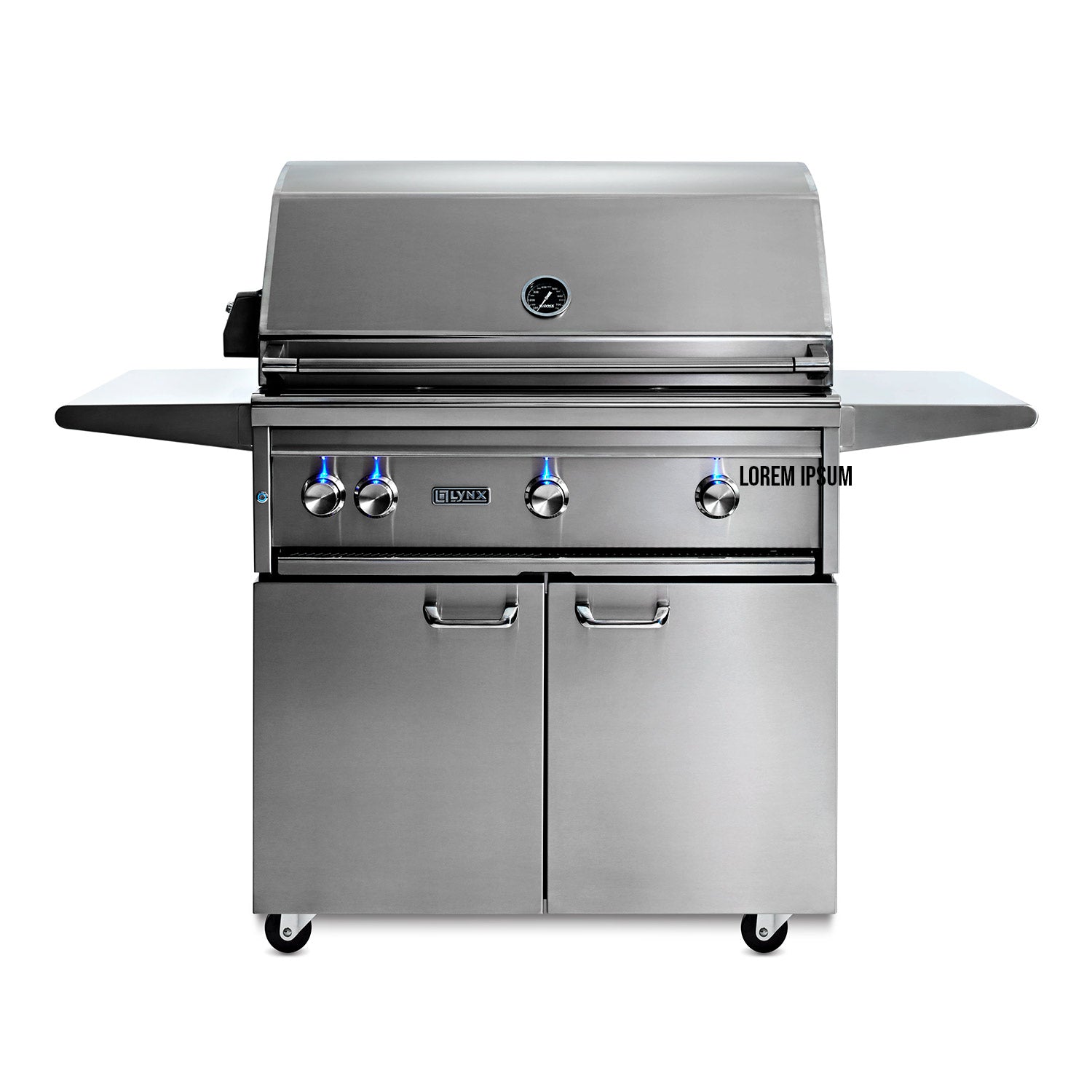 Lynx L36RF Professional Gas Grill On Cart, 36-Inch – Kickass Grills