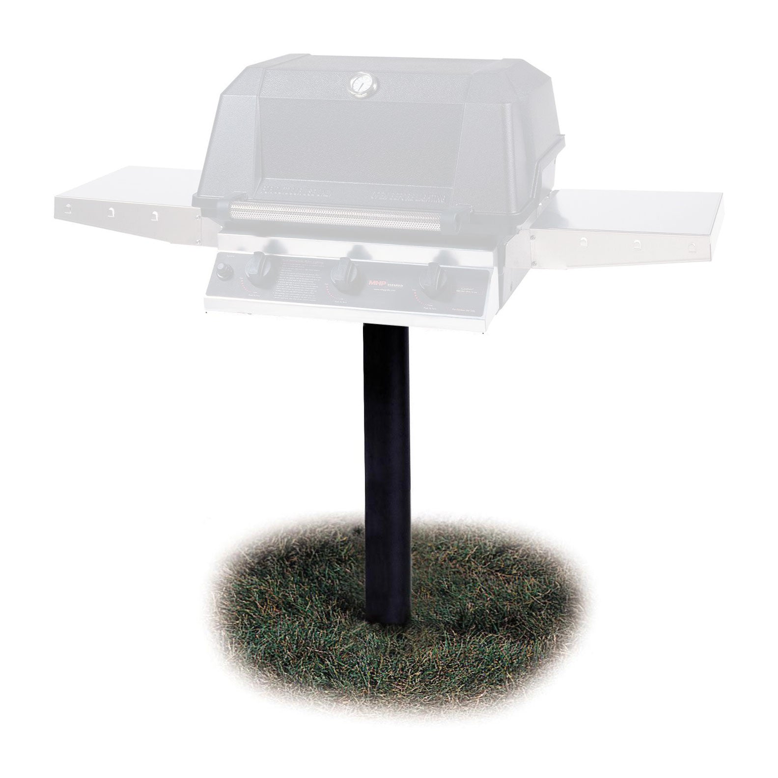 Modern Home Products In-Ground Pedestal for MHP BBQ Grills