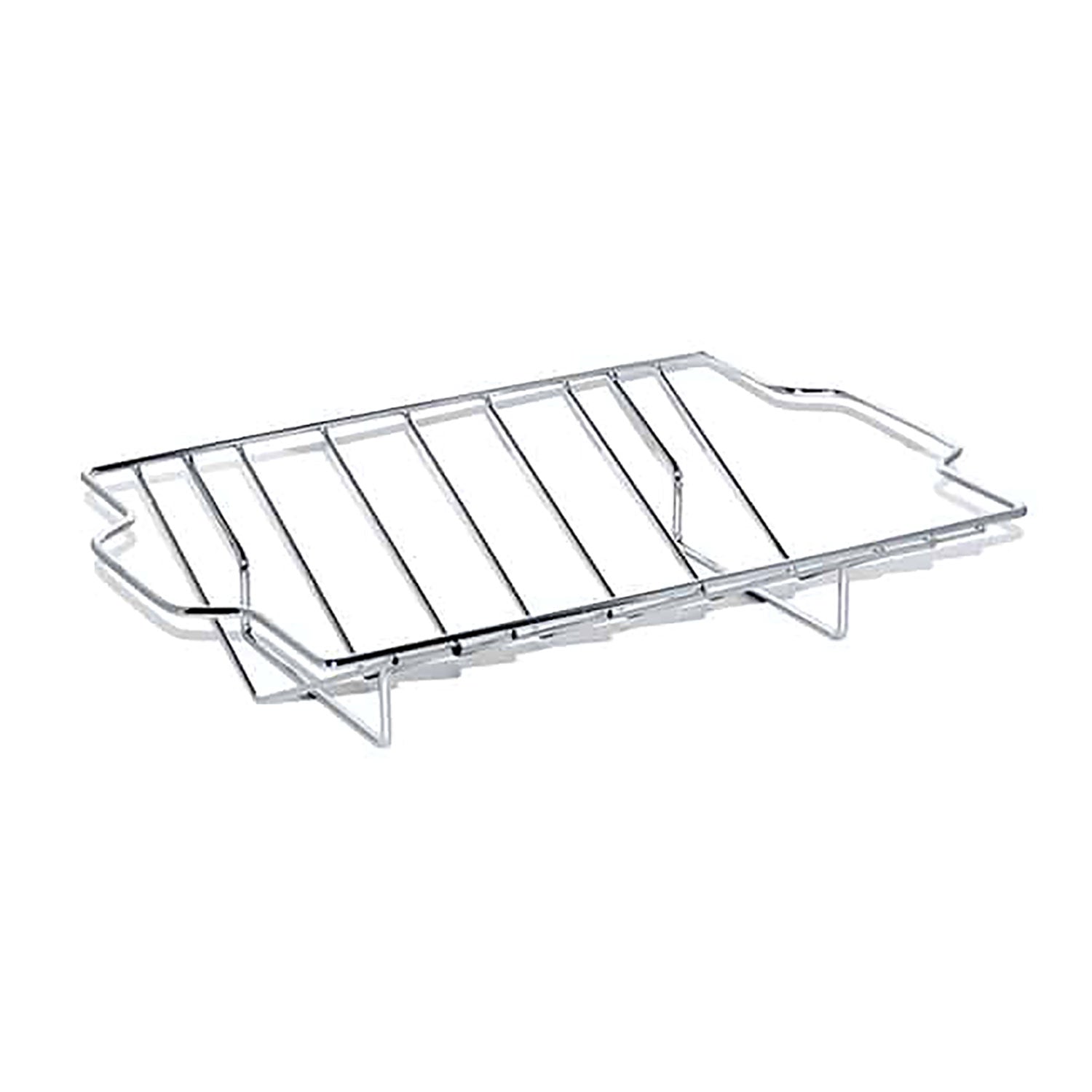 Modern Home Products Nickel Plated Steel Roast Rack, 15.25x10.5-Inch