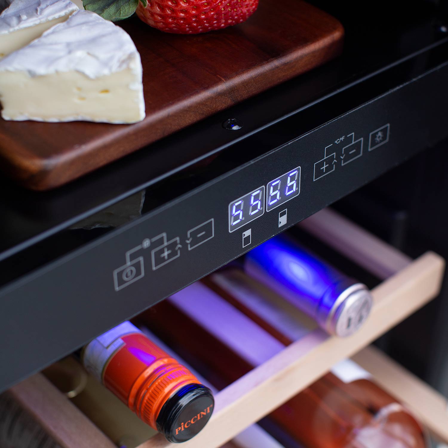 Summerset 15-Inch Outdoor Rated Dual Zone Wine Cooler