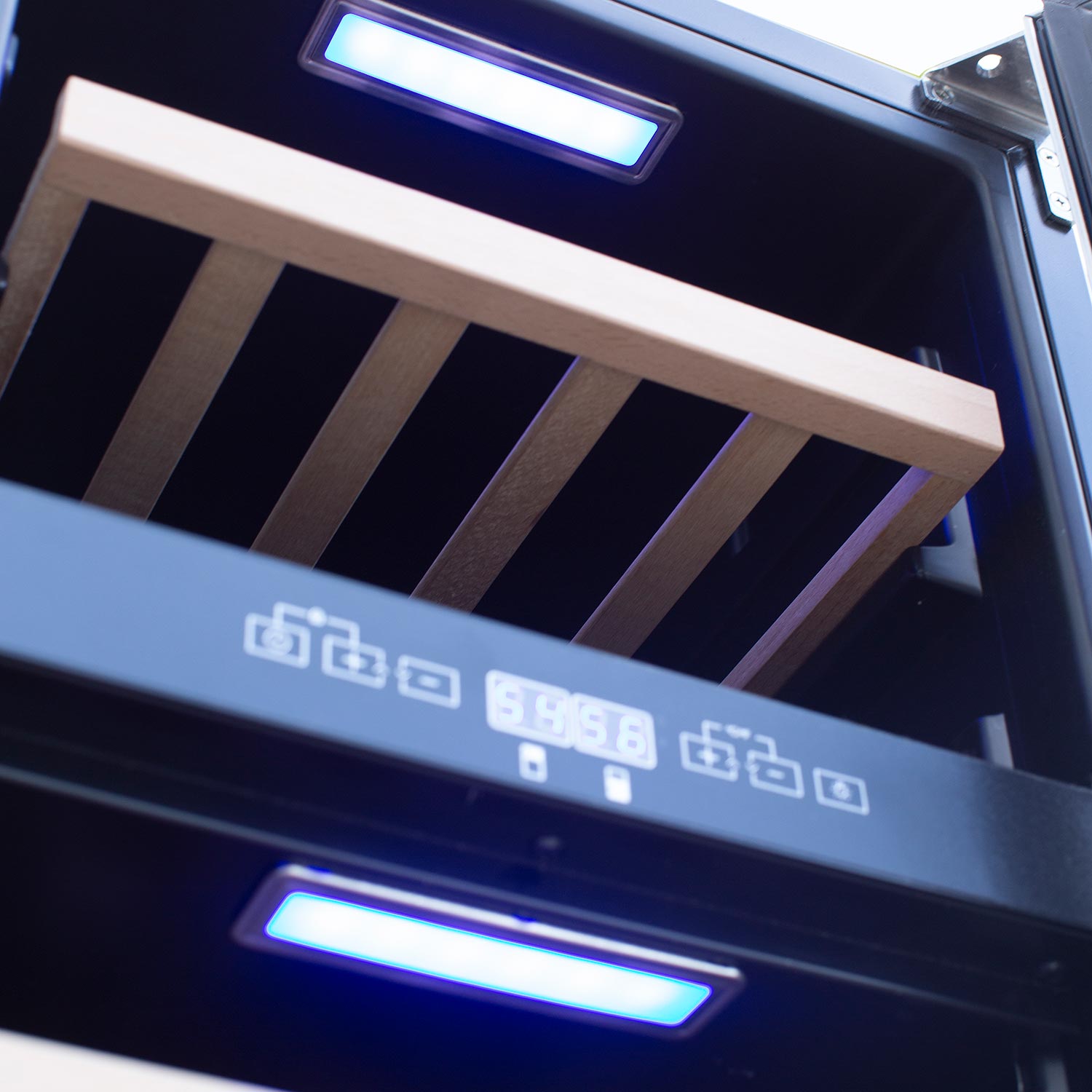 Summerset 15-Inch Outdoor Rated Dual Zone Wine Cooler