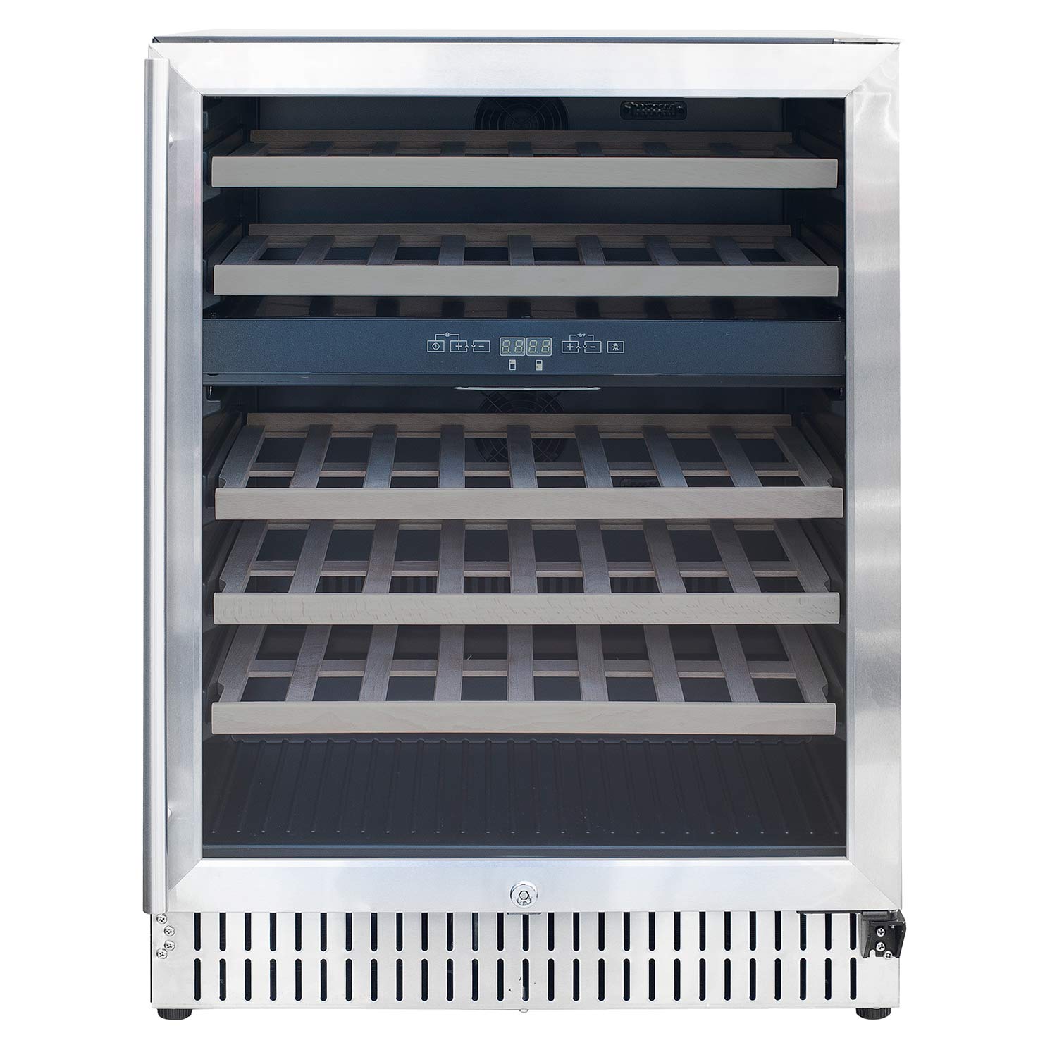 Summerset 24-Inch Outdoor Rated Dual Zone Wine Cooler