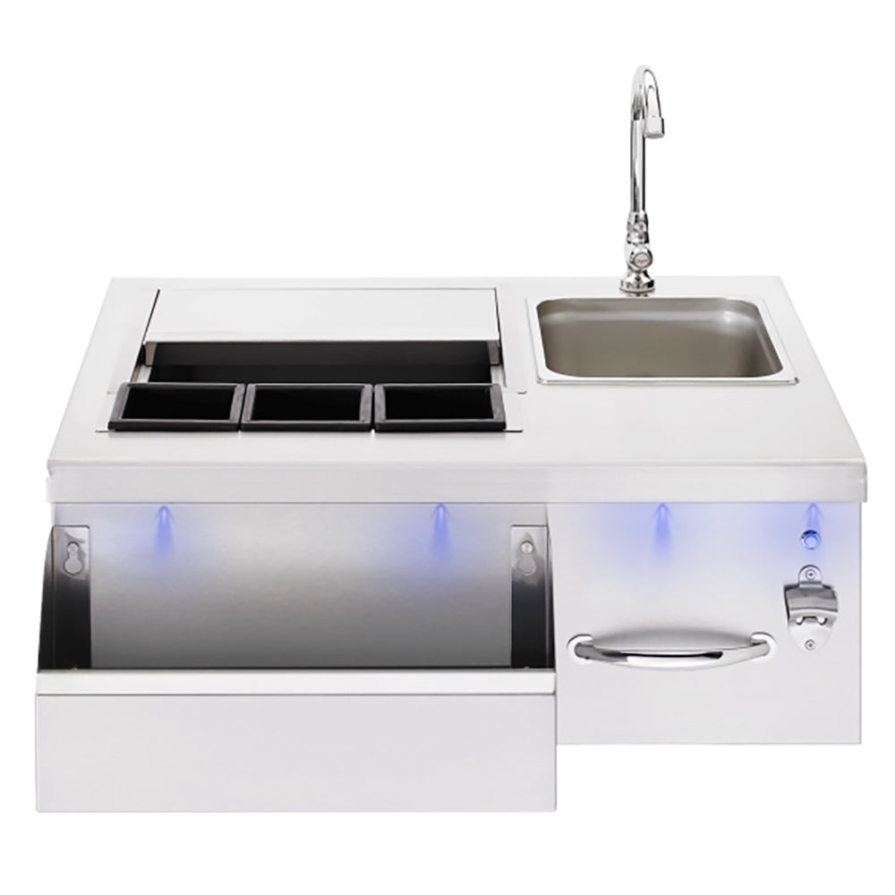 TrueFlame 30-Inch Beverage & Prep Station