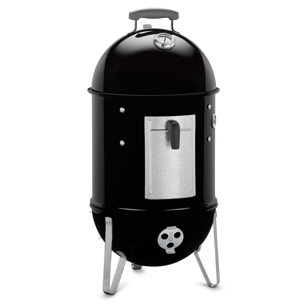Weber Smokey Mountain Cooker Charcoal Smoker, 14-Inch