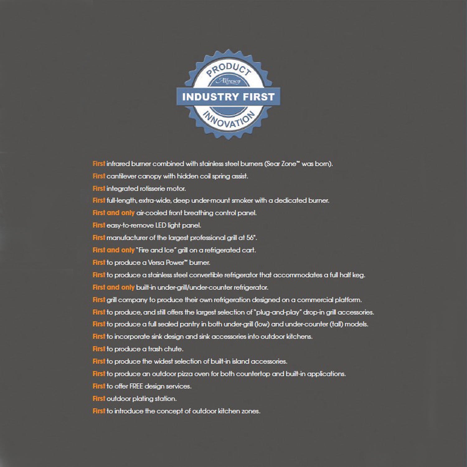 Alfresco ALXE-56R Refrigerated Cart Grill, 56