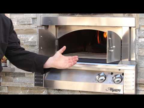 Alfresco AXE-PZA-BI Built-In Pizza Oven, 30