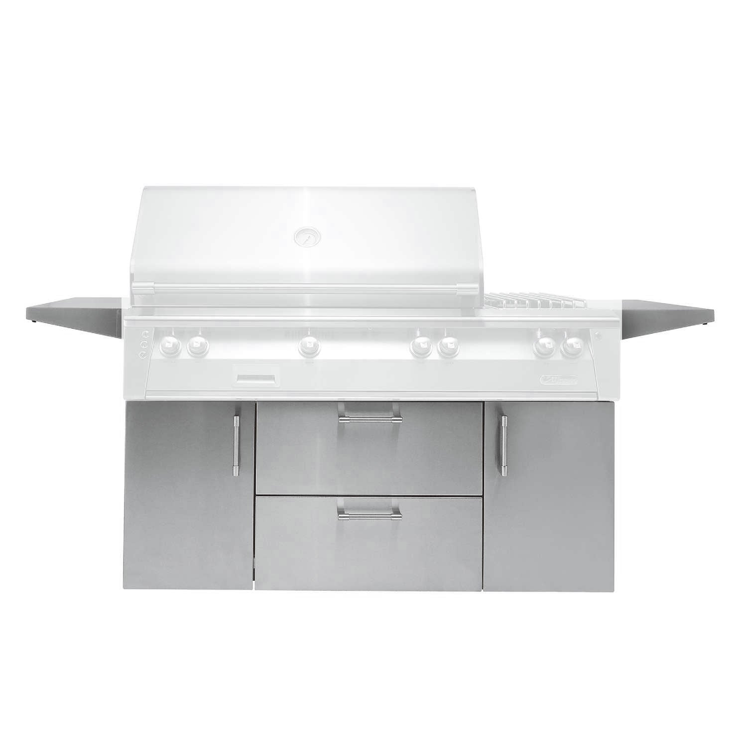 Alfresco Deluxe Cart for 56-Inch Grill