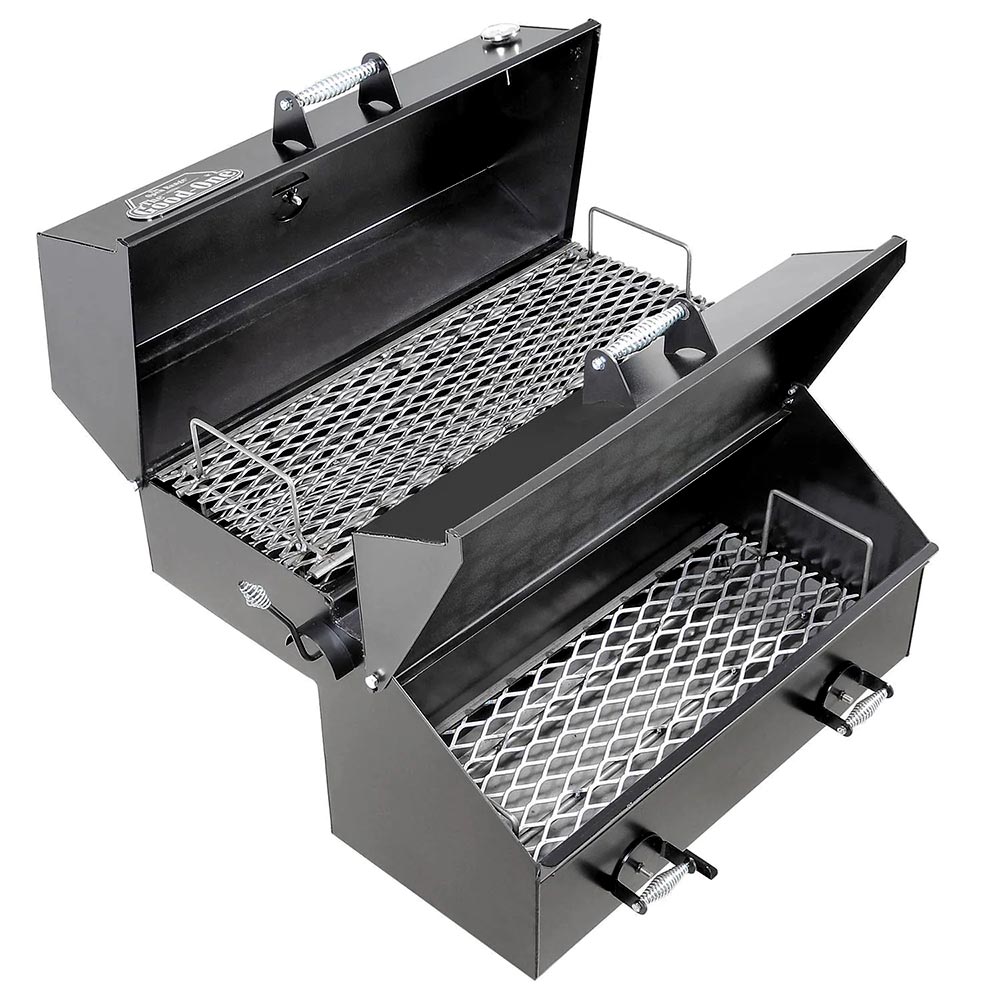 The Good-One Generation III Open Range Natural Wood Smoker and Grill, Built In
