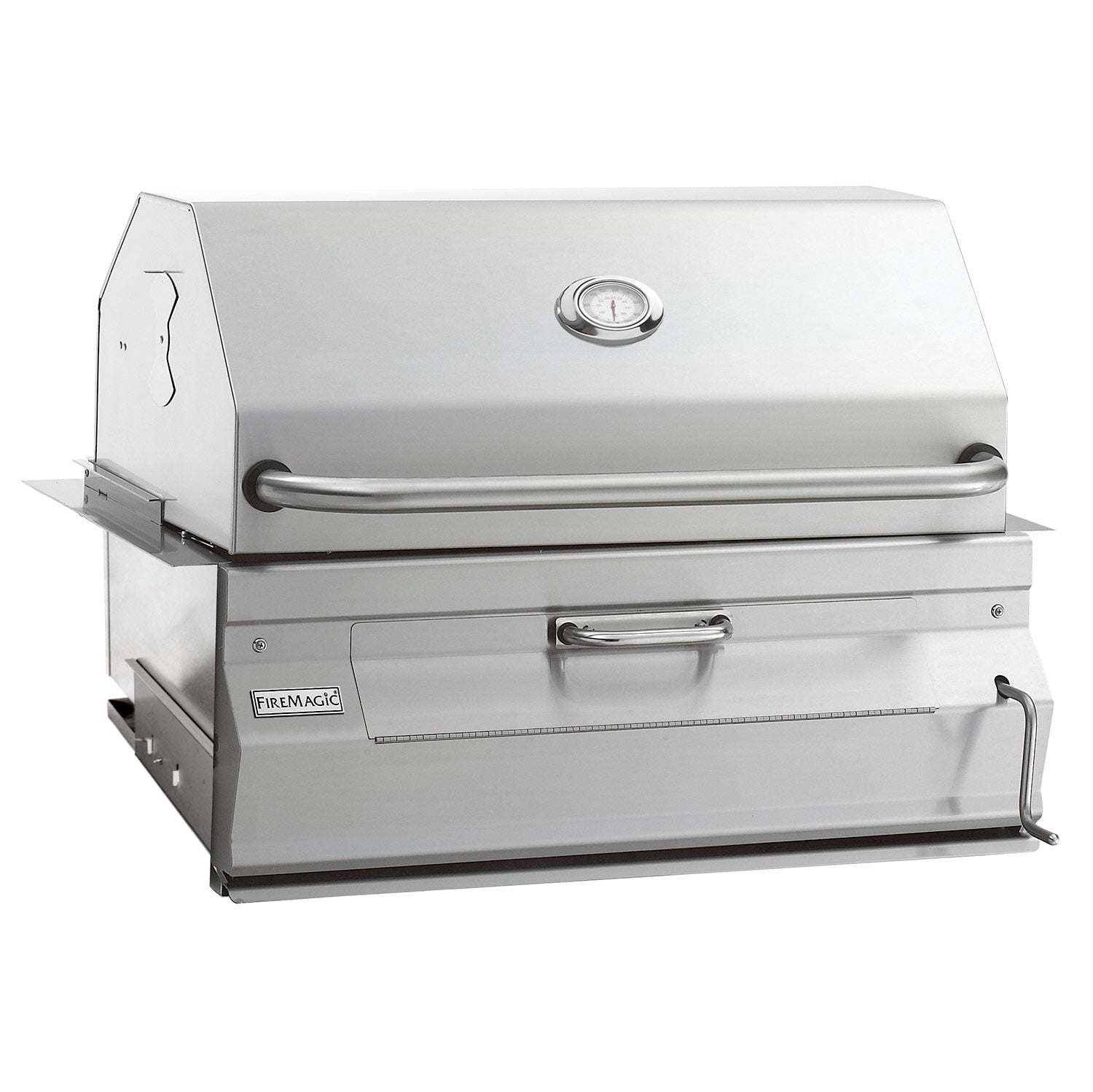 Fire Magic Legacy 30-Inch Built-In Charcoal Grill with Smoker Oven/Hood