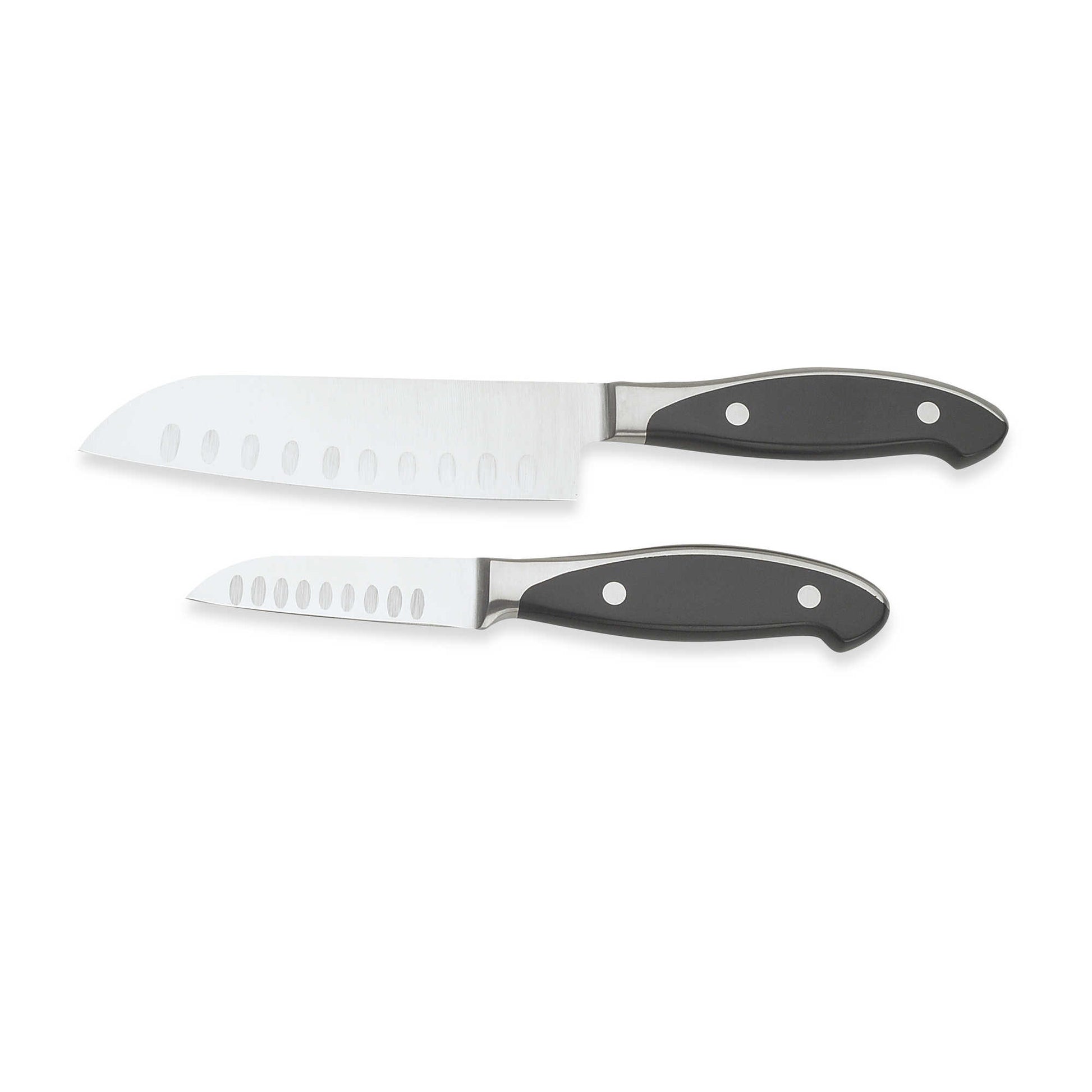 Henckels International Asian knife set, two knives with black handles