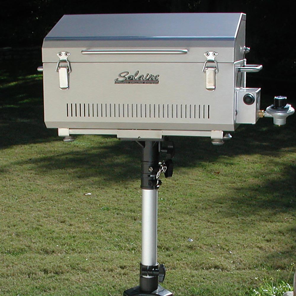 Solaire Stainless Steel Mount for SOL-SATRI Portable Grill Tripod