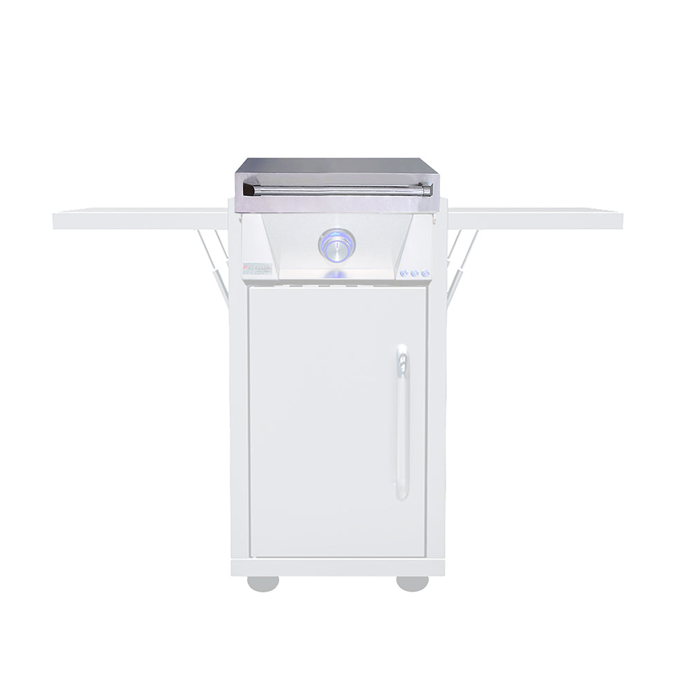 Stainless steel griddle lid with handle, fitted for Pro 40 griddles