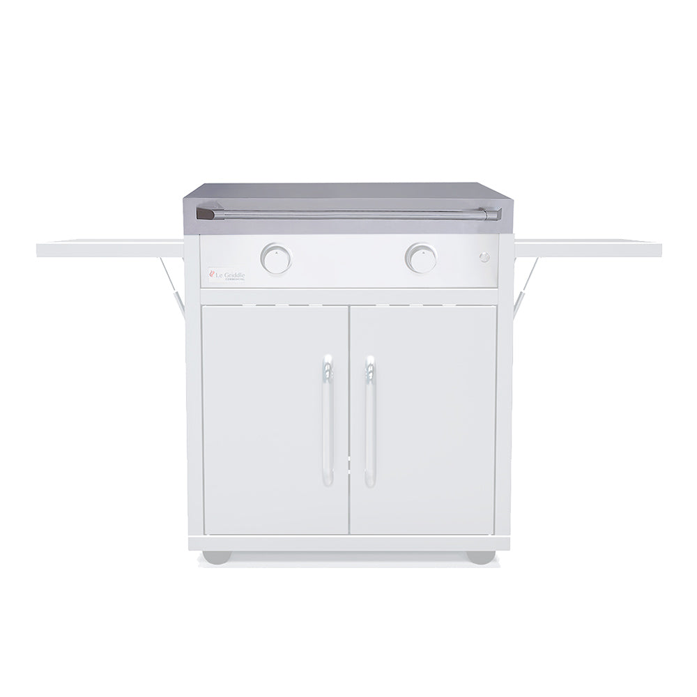 Stainless steel griddle lid with horizontal handle bar