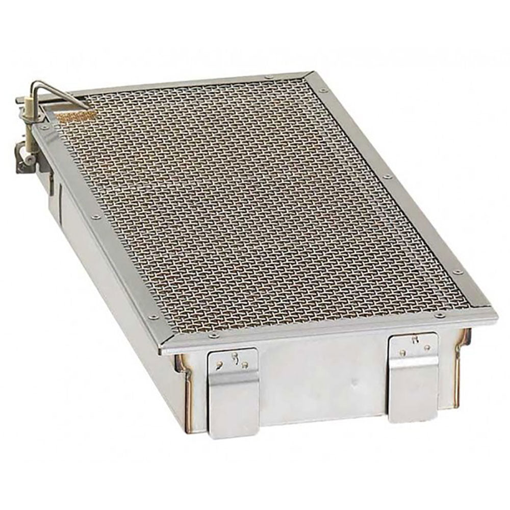 Fire Magic infrared burner kit with rectangular stainless mesh plate