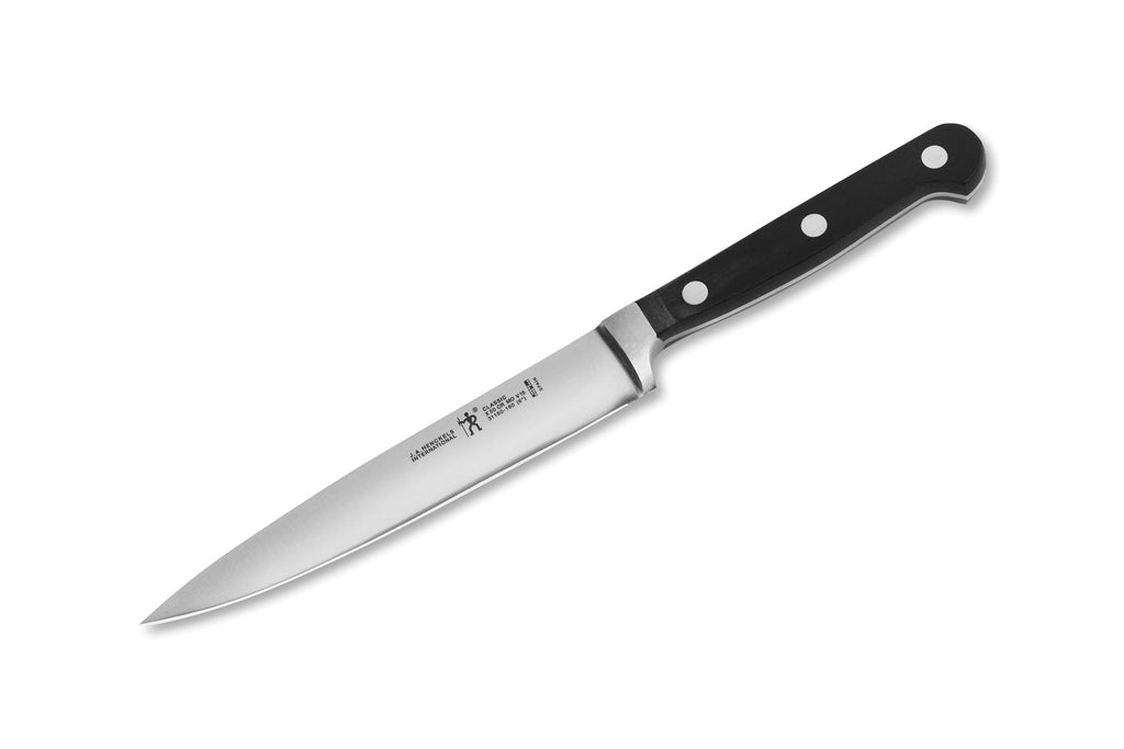 Henckels International utility knife with black handle