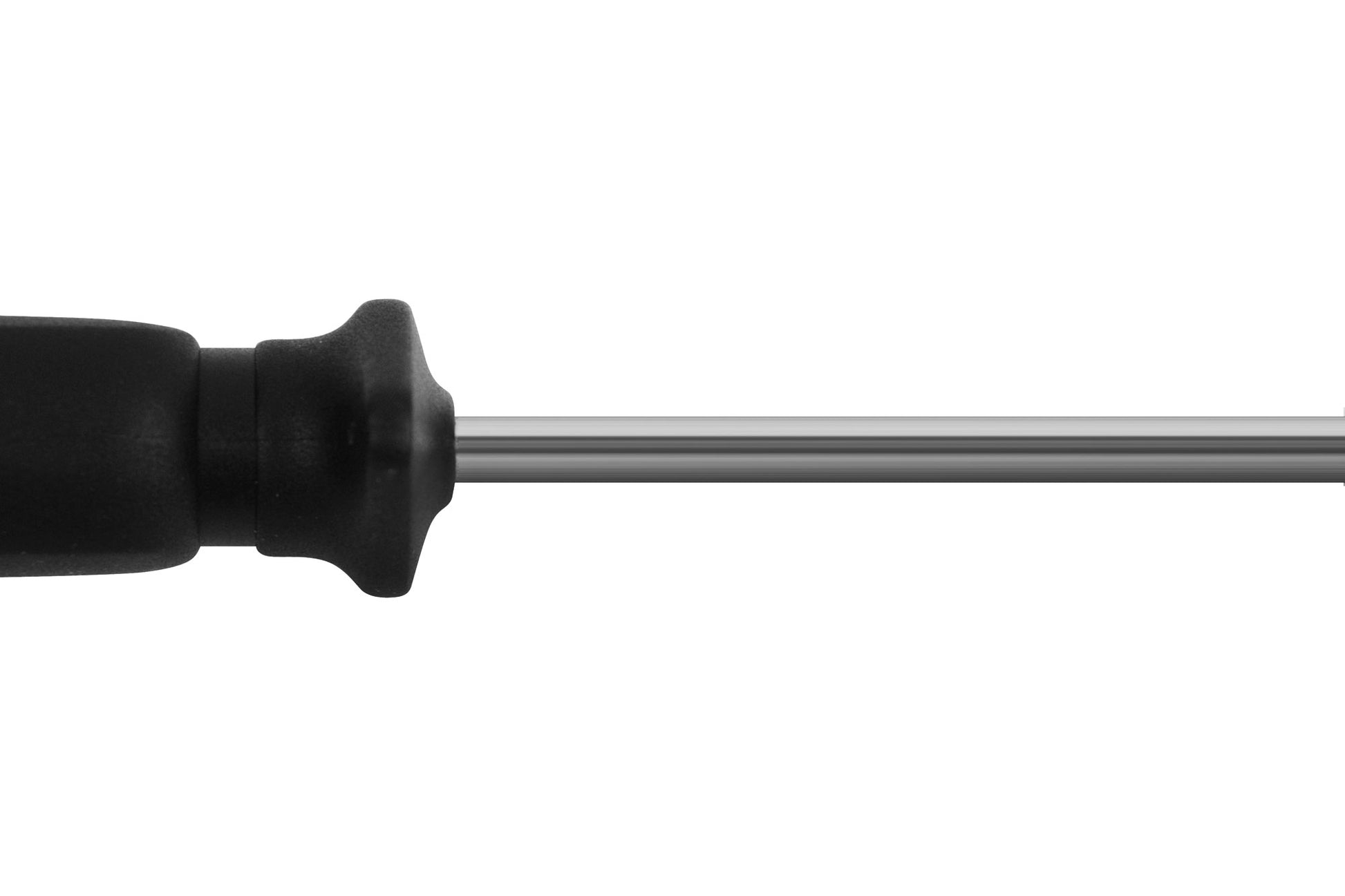 Diamond sharpening steel end: black guard with silver rod, Zwilling J.A. Henckels