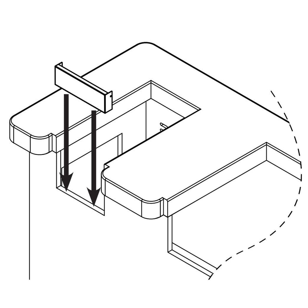 American Outdoor Grill Adapter for Pre-Fab Island