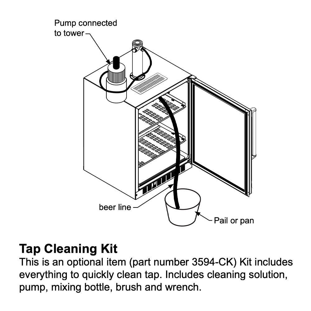 Fire Magic Outdoor Kegerator Cleaning Kit