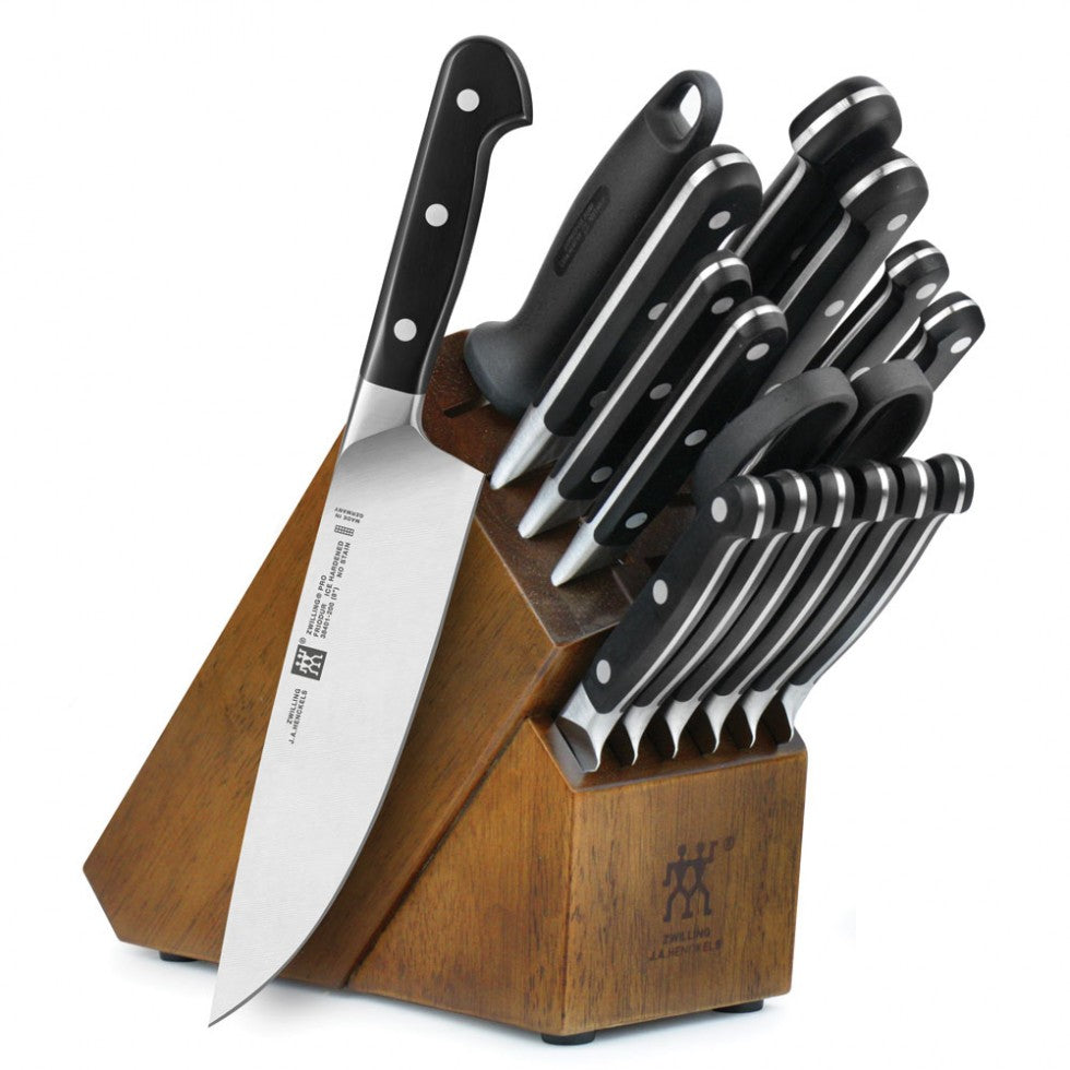 Zwilling J.A. Henckels Pro 17-Piece Knife Block Set