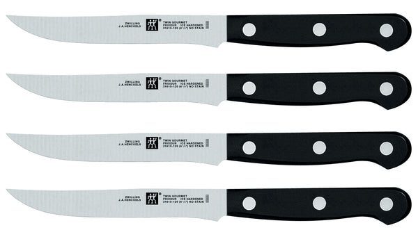 Zwilling J.A. Henckels Gourmet 4-Piece Steak Knife Set – Kickass