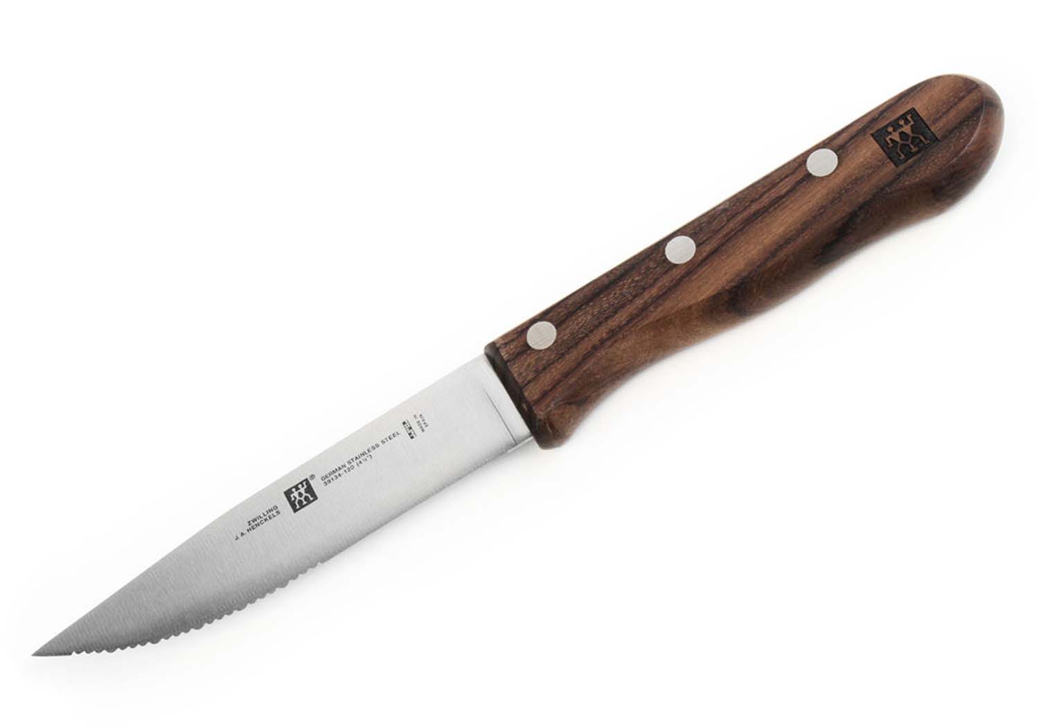 Zwilling J.A. Henckels Steakhouse 4-Piece Steak Knife Set with Storage Case