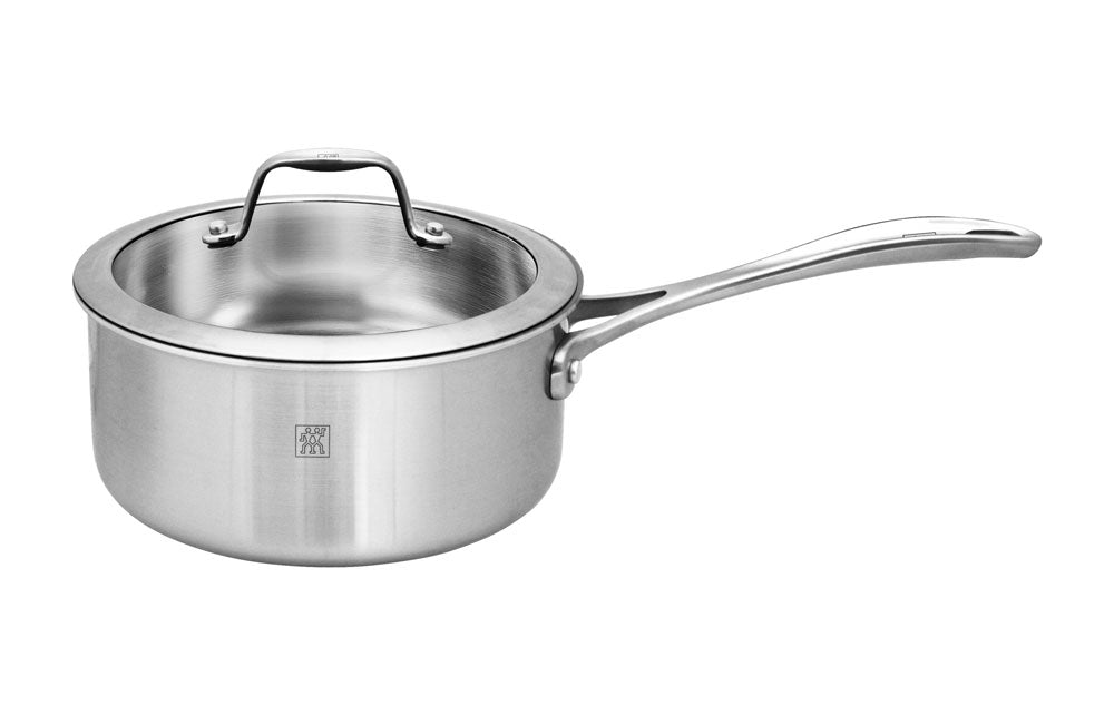 Zwilling J.A. Henckels Spirit stainless steel saucepan with lid and long handle