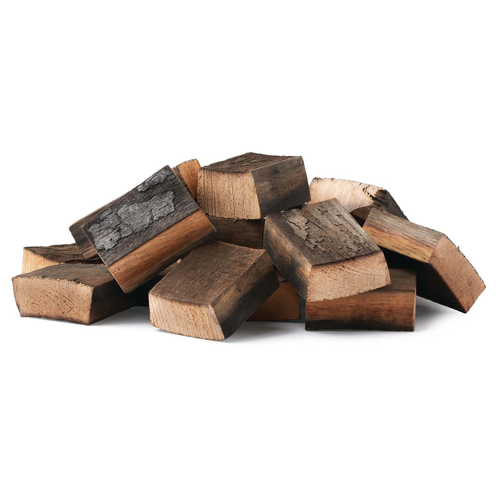 Napoleon brandy barrel wood chunks, mixed dark and light pieces