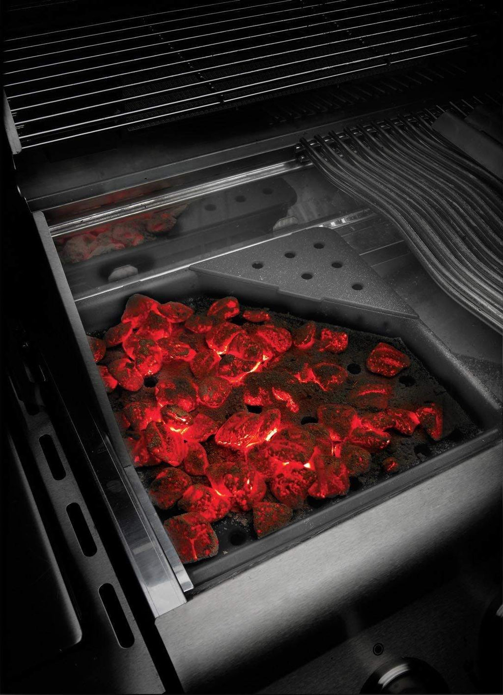 Napoleon Cast Iron Charcoal and Smoker Tray