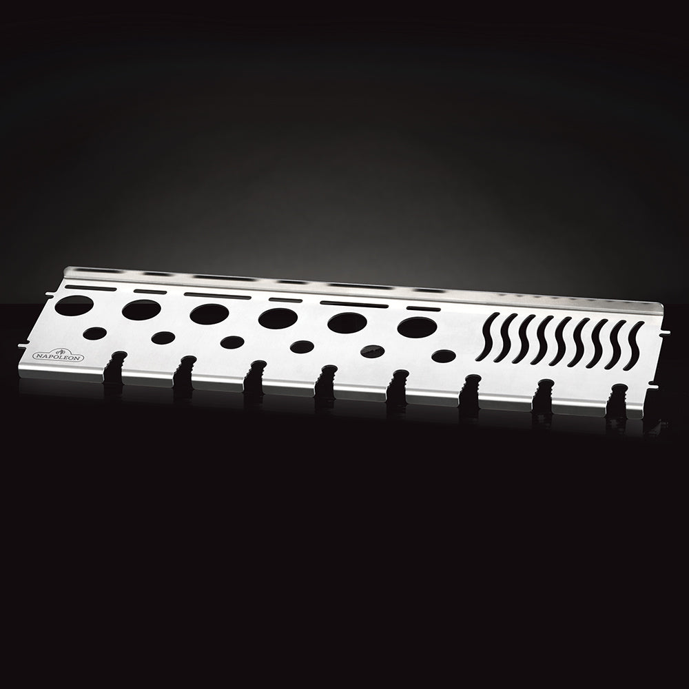 Multifunctional warming rack with round holes and heat-wave vents
