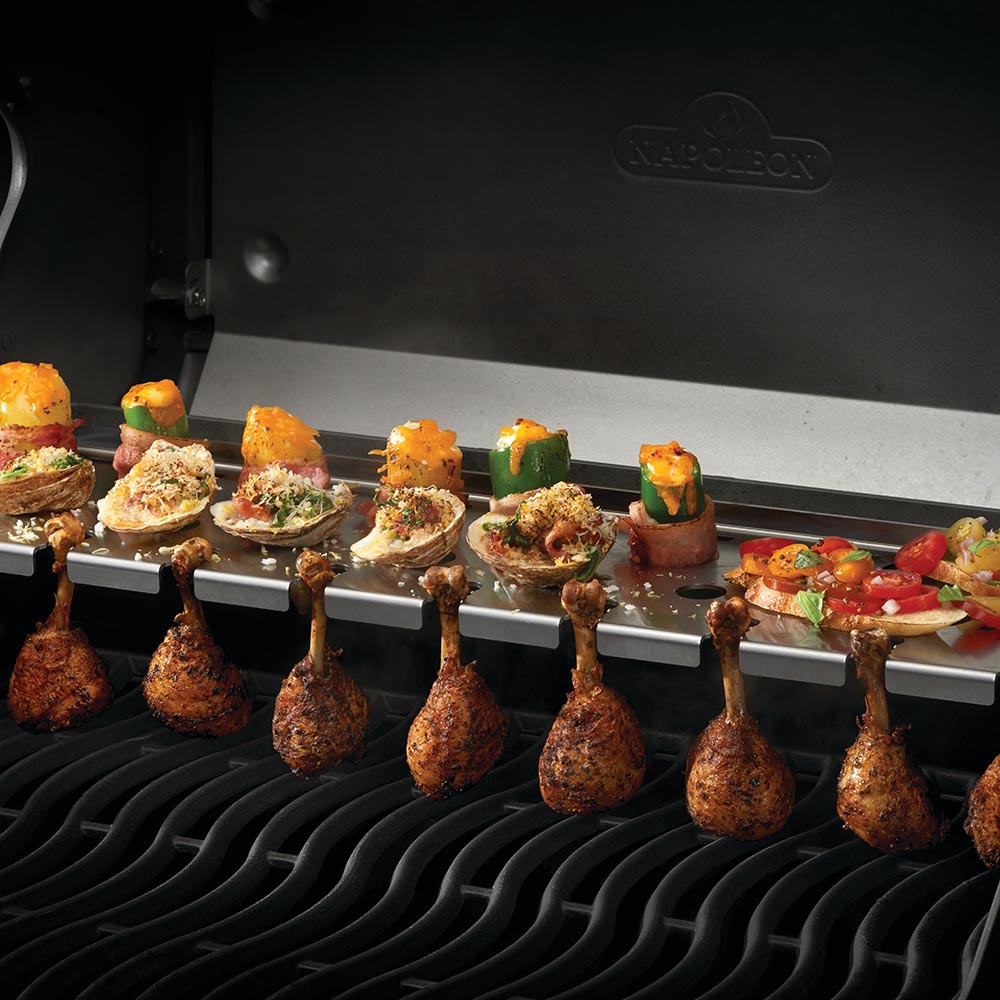 Napoleon Multifunctional Warming Rack for Rogue 425
