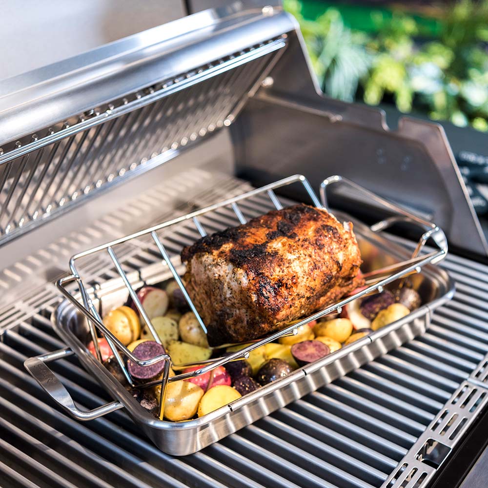 Saber Stainless Steel Roast and Rib Rack