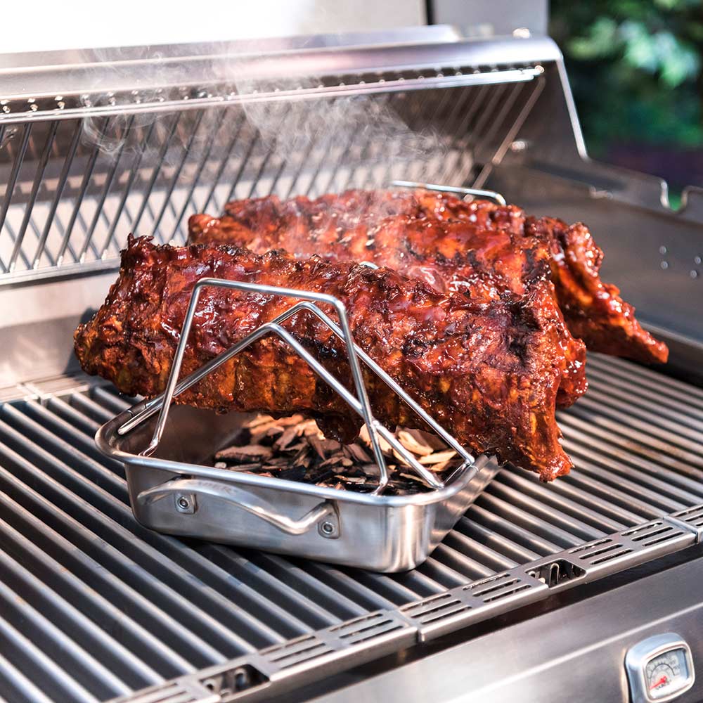 Saber Stainless Steel Roast and Rib Rack