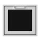 Hestan AGAD24 single access door with black panel