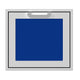 Hestan AGAD24 single access door with blue panel