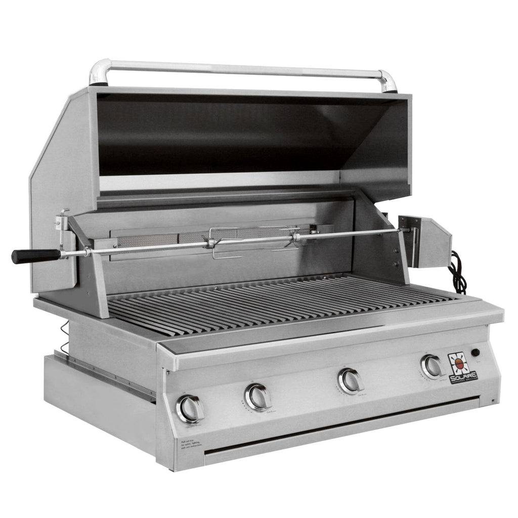 Solaire AGBQ-42 42-Inch Deluxe Built-In Grill with Rotisserie
