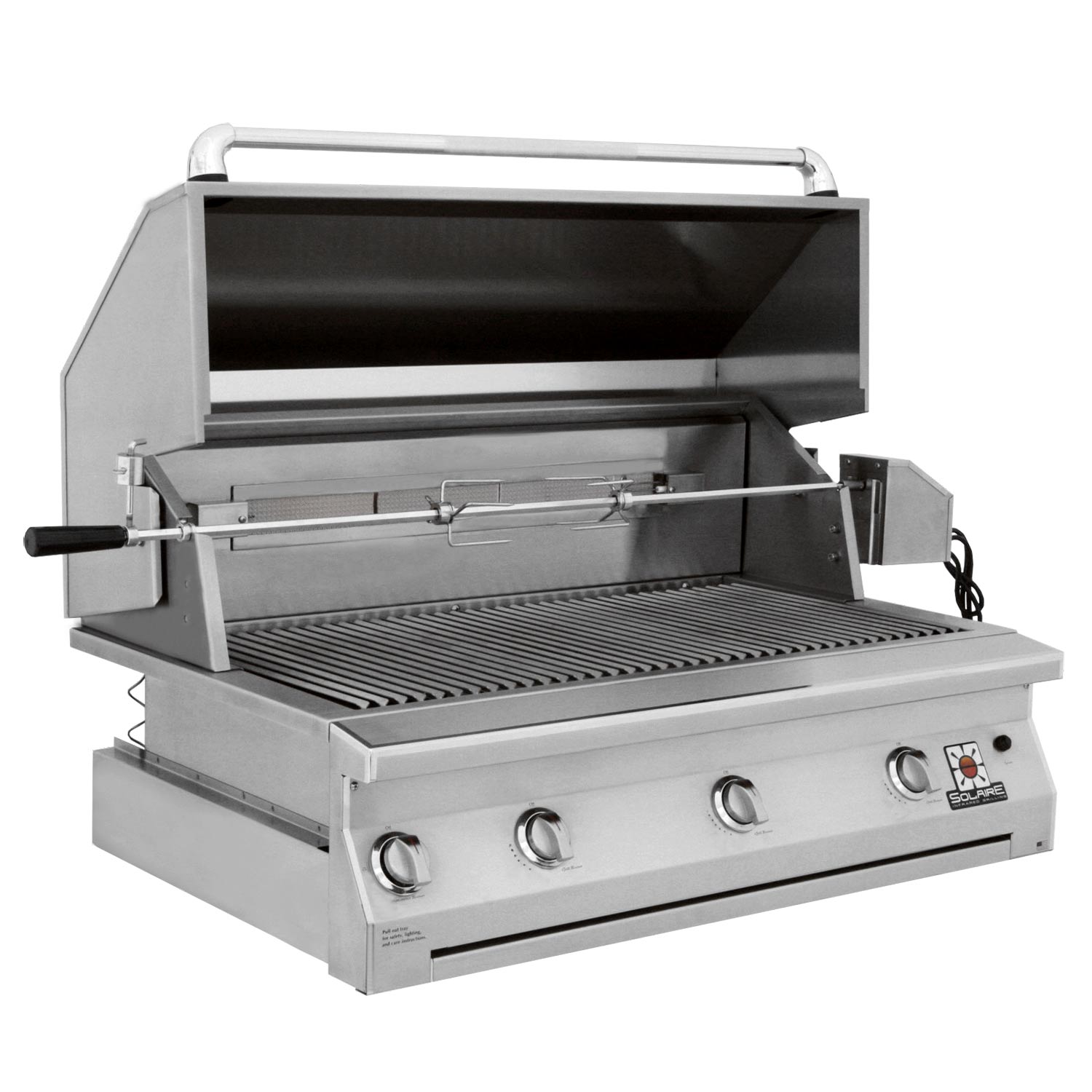 Solaire AGBQ-42 42-Inch Deluxe Built-In Grill with Rotisserie