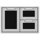 Hestan AGSDR30 Double Drawer and Storage Door Combo, 30-Inches