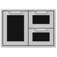 Hestan AGSDR30 Double Drawer and Storage Door Combo, 30-Inches