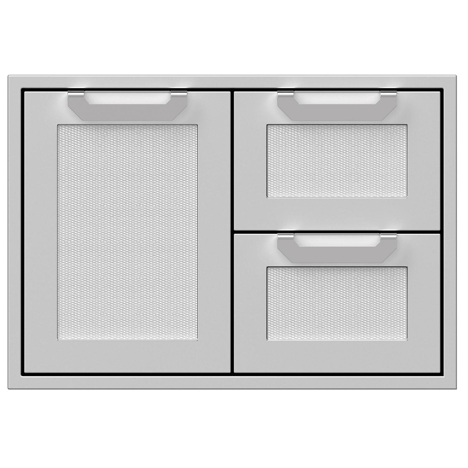 Hestan AGSDR30 Double Drawer and Storage Door Combo, 30-Inches