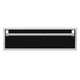 Single storage drawer with dark front panel and silver frame, pullout handle