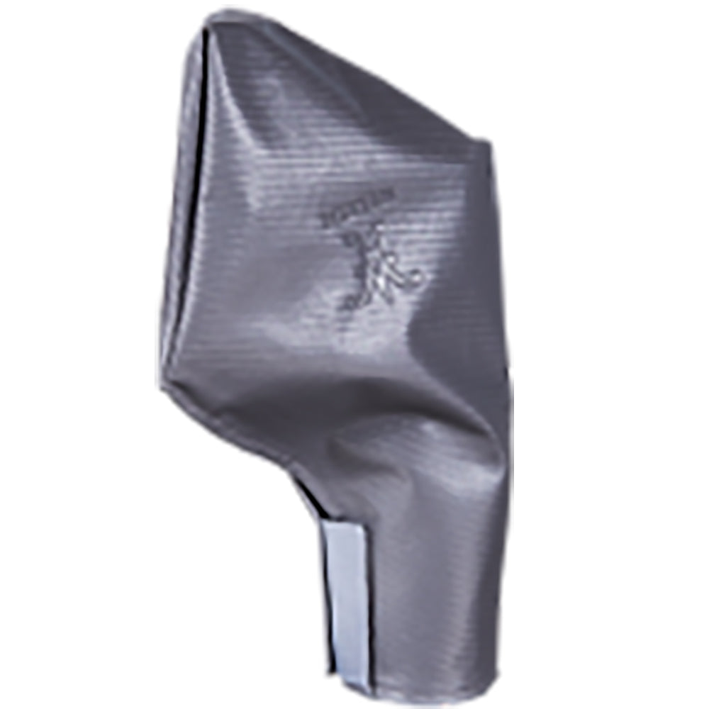 Hestan double tap beer dispenser cover, dark gray fabric with front flap