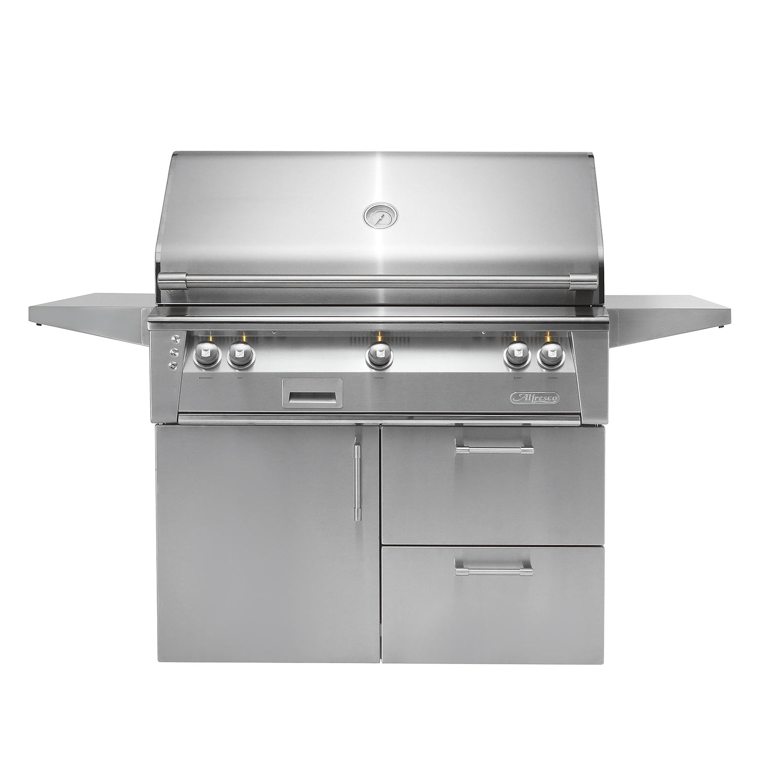 Alfresco ALXE-42CD Deluxe Freestanding Gas Grill, 42