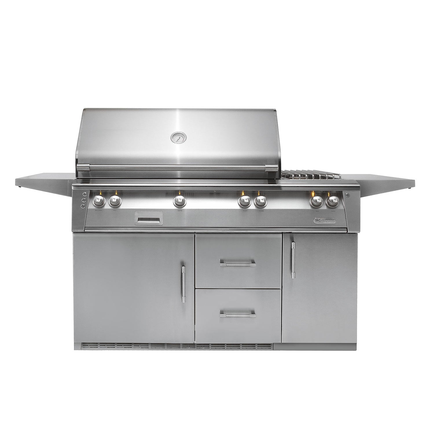 Alfresco ALXE-56R Refrigerated Cart Grill, 56