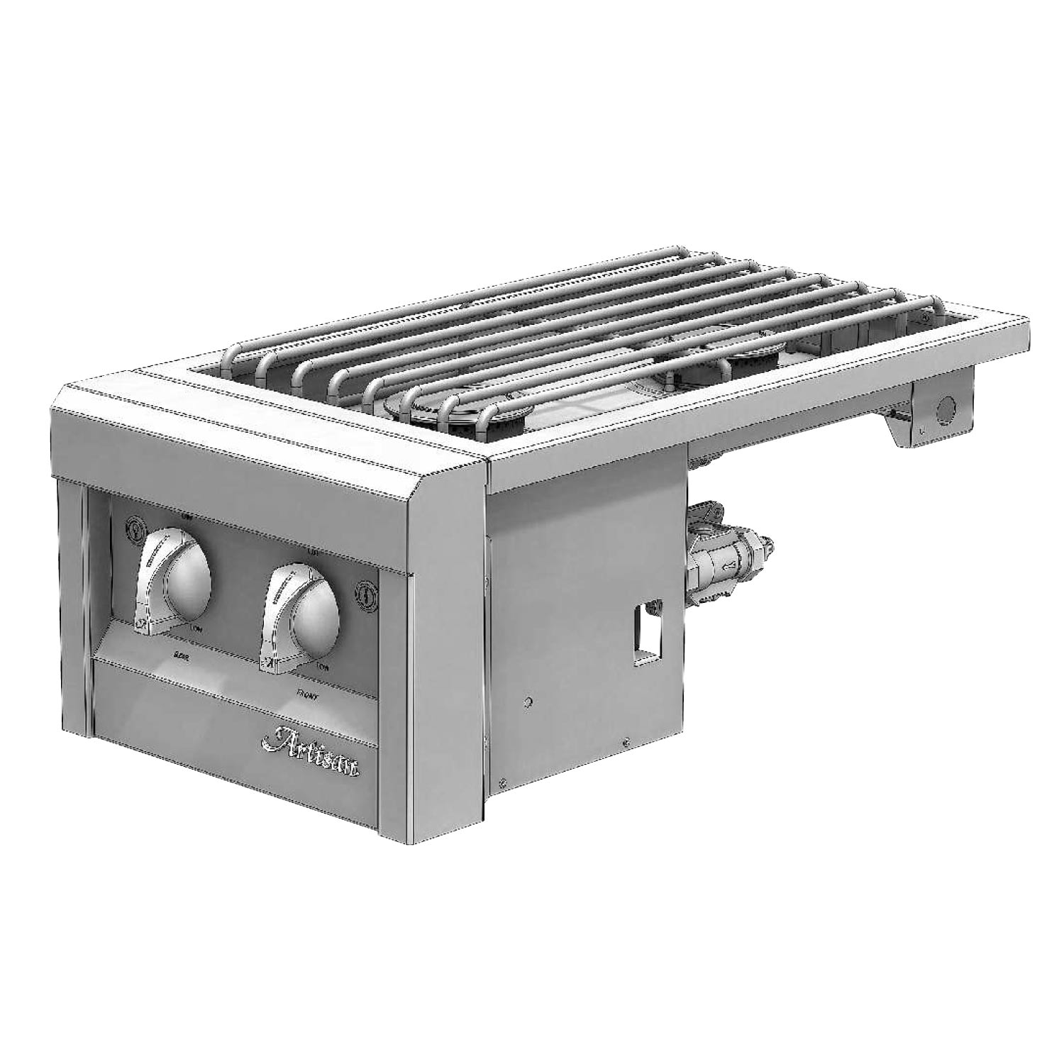 Artisan ARTP-SB2 Built-In Double Side Burner
