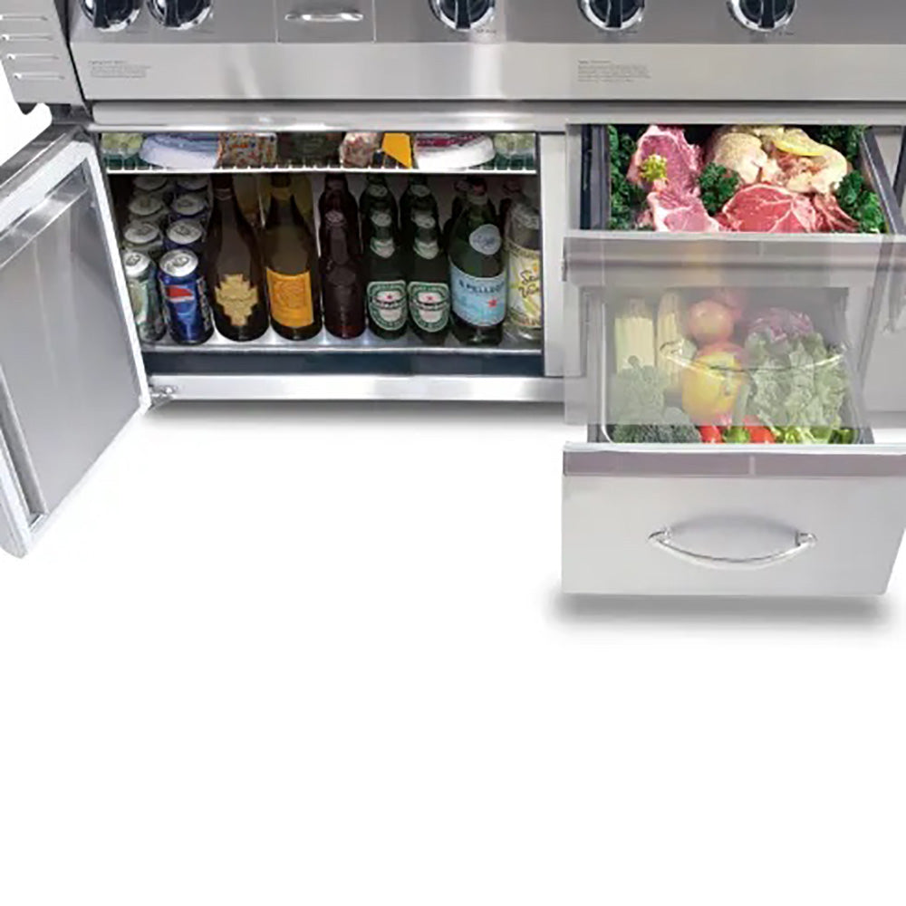 Alfresco Under-Grill Refrigerator, Cart Model, 42-Inch