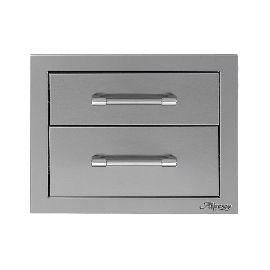 Alfresco Two-Tier Storage Drawers, 17-Inch